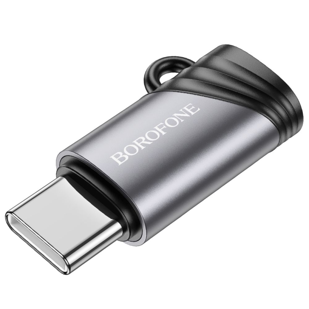 Купить ПЕРЕХОДНИК BOROFONE BV20 TYPE-C MALE TO IP FEMALE ADAPTER_3