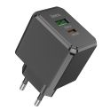 Купить СЕТЕВОЕ ЗАРЯДНОЕ УСТРОЙСТВО HOCO CS14A 1USB-C/1USB PD/QC 20W