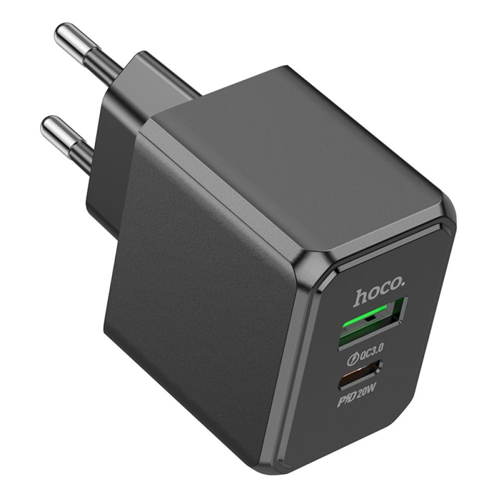 Купить СЕТЕВОЕ ЗАРЯДНОЕ УСТРОЙСТВО HOCO CS14A 1USB-C/1USB PD/QC 20W_2
