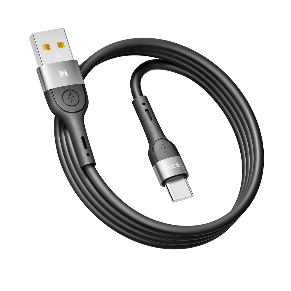 Купить USB RIDEA RC-XS51 X-SILICONE TYPE-C 3A 1.2M_5