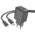 Купить СЕТЕВОЕ ЗАРЯДНОЕ УСТРОЙСТВО HOCO CS22A 1USB-C PD/QC 30W+TYPE-C TO LIGHTNING_2