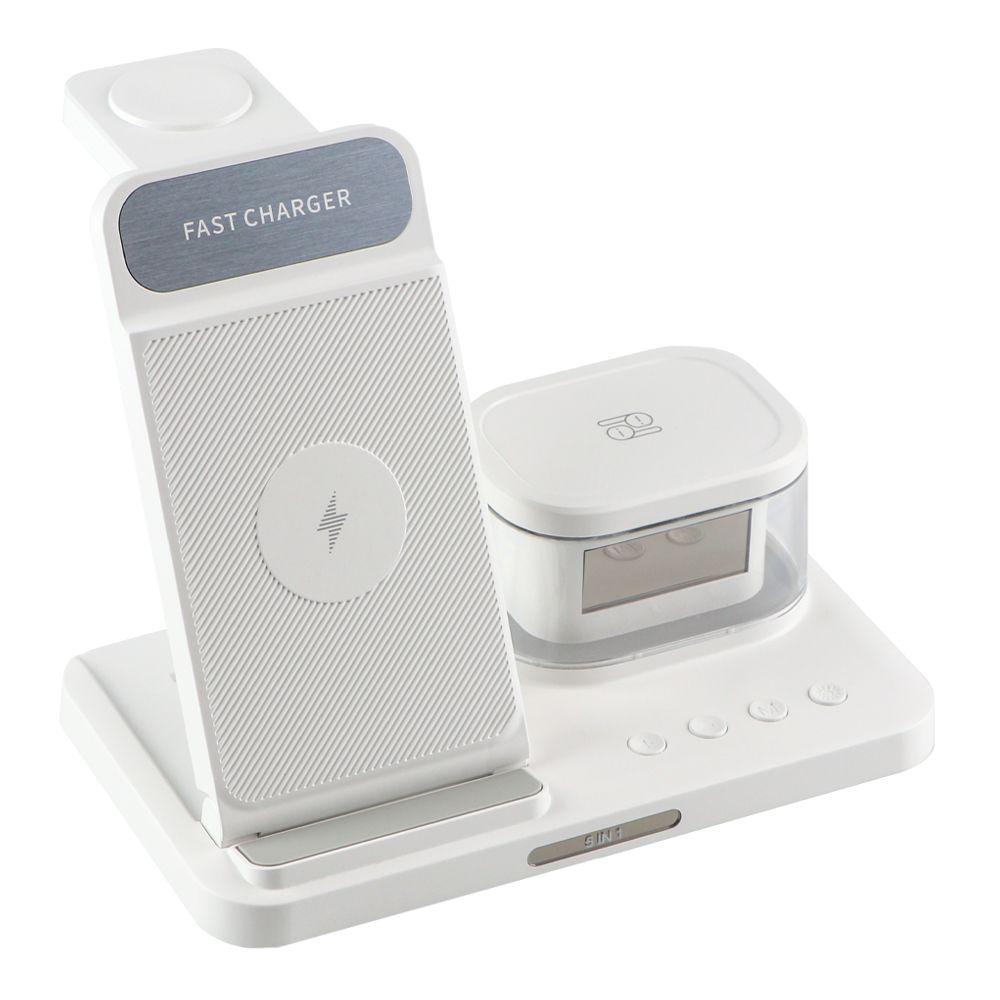 Купить БЕСПРОВОДНОЕ ЗАРЯДНОЕ УСТРОЙСТВО H33 5IN1 15W IP VERSION МЯТАЯ УПАКОВКА_3