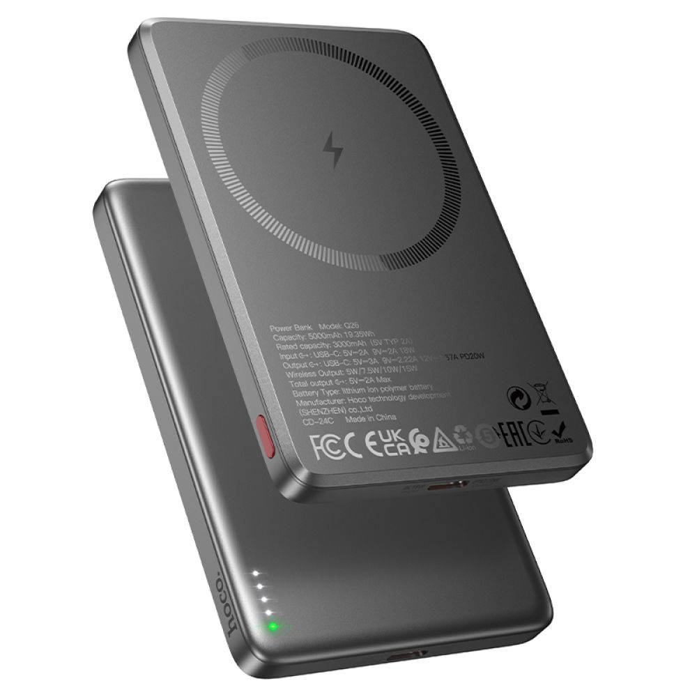 Купить POWER BANK HOCO Q26 JOY PD20W MAGNETIC FAST CHARGING 5000MAH_2