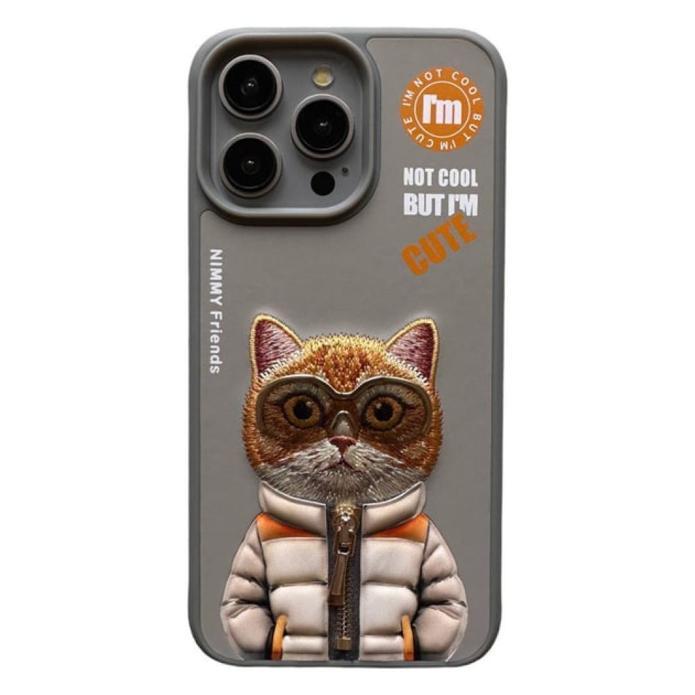 Купить ЧЕХОЛ TPU+PC NIMMY 3D WITH METAL BUTTONS ДЛЯ IPHONE 15 PRO_2