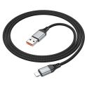 Купить USB HOCO U128 2IN1 2.4A/PD27W USB/TYPE-C TO LIGHTNING 1.2M_2