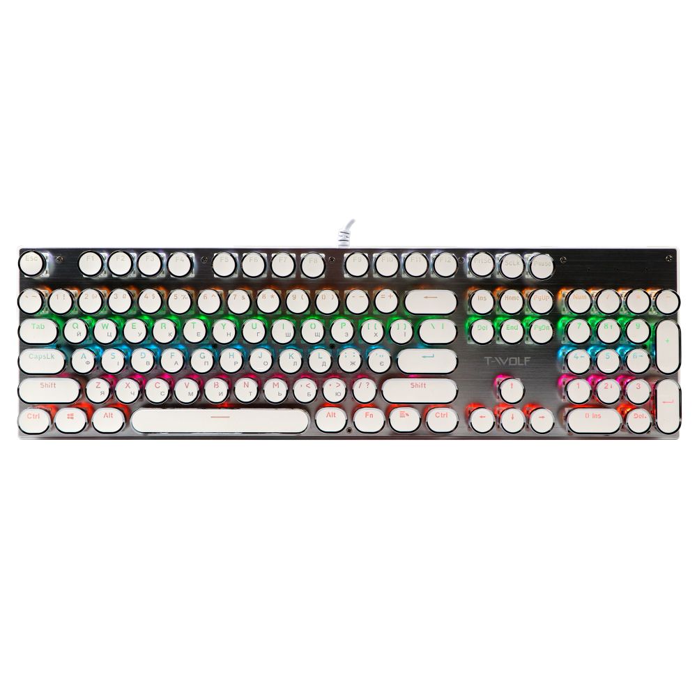 Купить КЛАВИАТУРА ИГРОВАЯ TWOLF T75 PUNK LED BLUE SWITCH_4