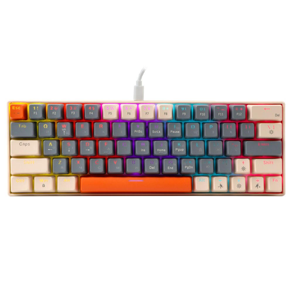 Купить КЛАВИАТУРА ИГРОВАЯ TWOLF T60 BLUE SWITCH_2