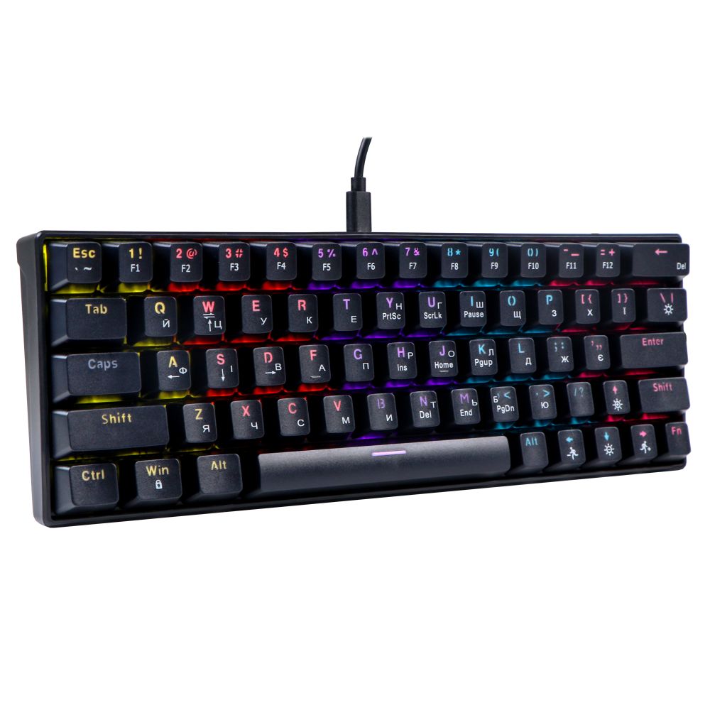Купить КЛАВИАТУРА ИГРОВАЯ TWOLF T60 BLUE SWITCH_5
