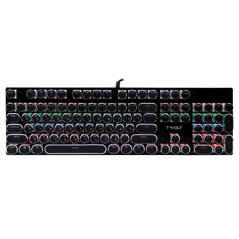 Купить КЛАВИАТУРА ИГРОВАЯ TWOLF T75 PUNK LED BLUE SWITCH_6