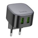 Купить СЕТЕВОЕ ЗАРЯДНОЕ УСТРОЙСТВО HOCO CS34A 2USB QC 18W_1