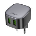 Купить СЕТЕВОЕ ЗАРЯДНОЕ УСТРОЙСТВО HOCO CS34A 2USB QC 18W_2
