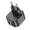 Купить СЕТЕВОЕ ЗАРЯДНОЕ УСТРОЙСТВО HOCO CS34A 2USB QC 18W_4