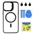 Купить ЧЕХОЛ TPU+PC+METAL STAND CASE WITH MAGSAFE AND CAMERA LENSES ДЛЯ IPHONE 14 PRO MAX_1