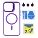 Купить ЧЕХОЛ TPU+PC+METAL STAND CASE WITH MAGSAFE AND CAMERA LENSES ДЛЯ IPHONE 14 PRO MAX_9
