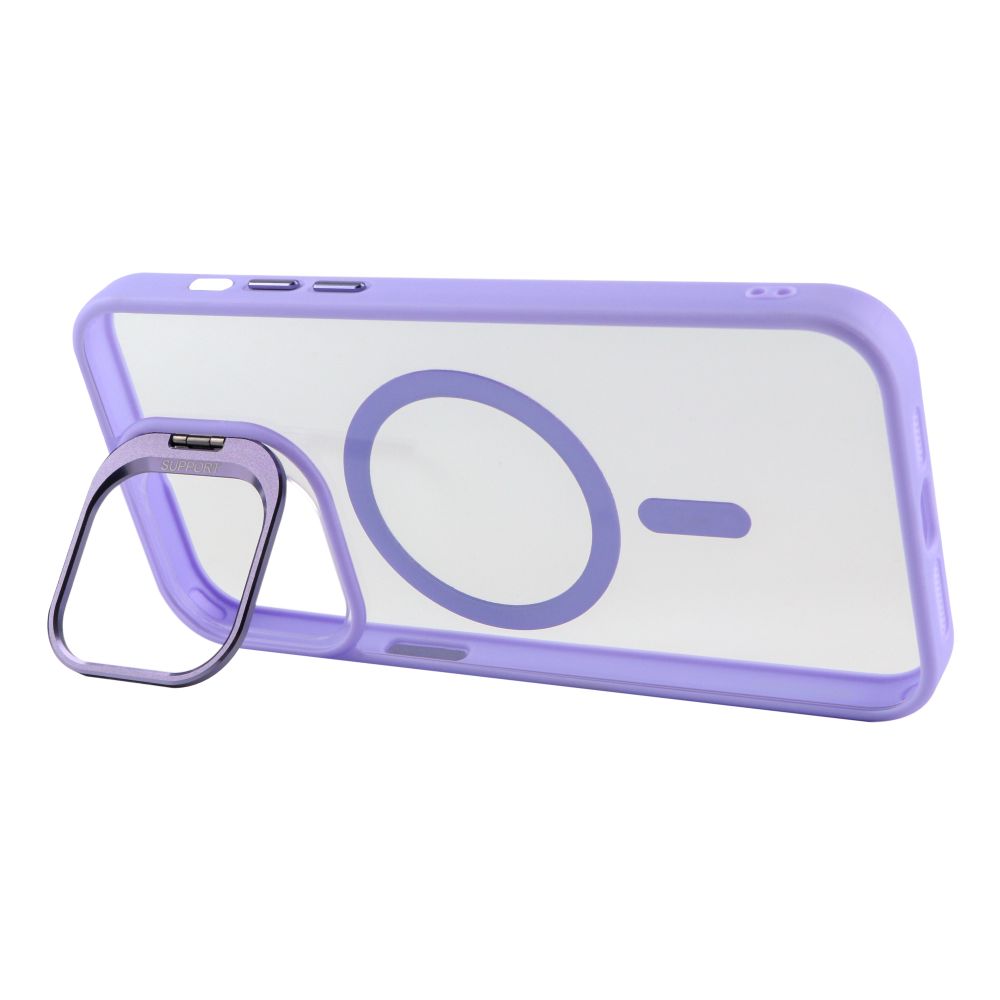 Купить ЧЕХОЛ TPU+PC+METAL STAND CASE WITH MAGSAFE AND CAMERA LENSES ДЛЯ IPHONE 14 PRO MAX_11
