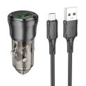 Купить АВТО ЗАРЯДНОЕ УСТРОЙСТВО BOROFONE BZ23 1USB QC18W+MICRO_1