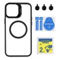 Купить ЧЕХОЛ TPU+PC+METAL STAND CASE WITH MAGSAFE AND CAMERA LENSES ДЛЯ IPHONE 13 PRO MAX_1