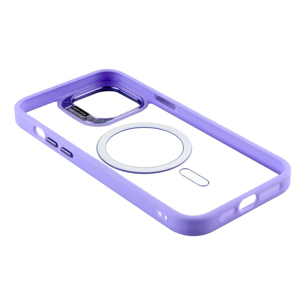 Купить ЧЕХОЛ TPU+PC+METAL STAND CASE WITH MAGSAFE AND CAMERA LENSES ДЛЯ IPHONE 13 PRO MAX_7