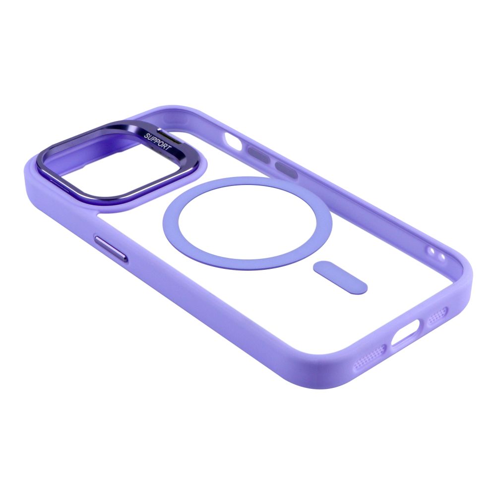 Купить ЧЕХОЛ TPU+PC+METAL STAND CASE WITH MAGSAFE AND CAMERA LENSES ДЛЯ IPHONE 14 PRO_12