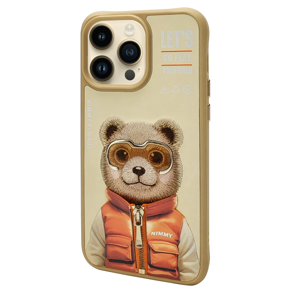 Купить ЧЕХОЛ TPU+PC NIMMY 3D WITH METAL BUTTONS ДЛЯ IPHONE 15 PRO MAX_6