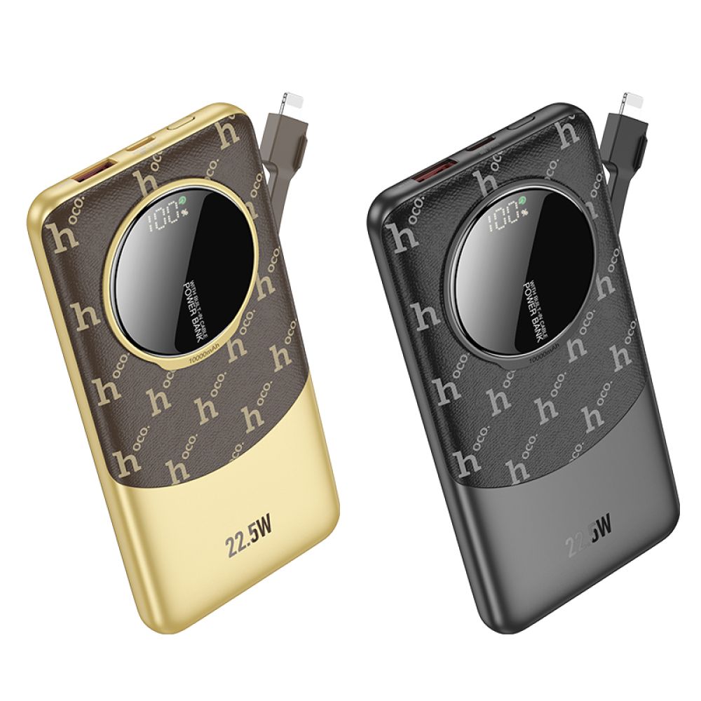 Купить POWER BANK HOCO Q29 NOBILITY 22.5W+PD20W WITH CABLE(IP) 10000MAH