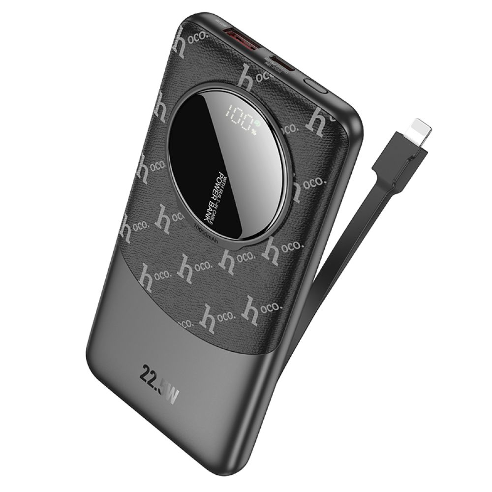 Купить POWER BANK HOCO Q29 NOBILITY 22.5W+PD20W WITH CABLE(IP) 10000MAH_2