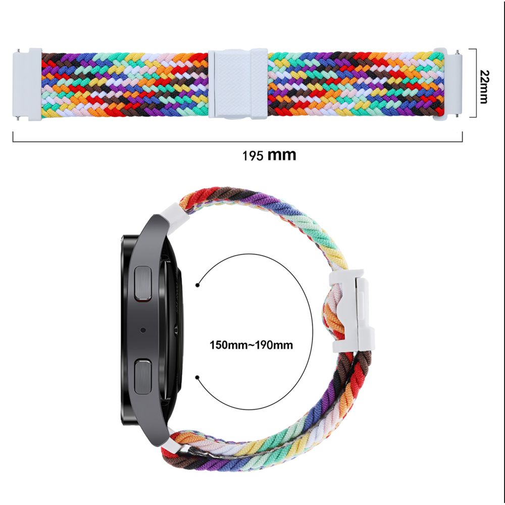 Купить РЕМЕШОК УНИВЕРС 22MM ELASTIC ADJUSTMENT ДЛЯ SAMSUNG/AMAZFIT/HUAWEI_26