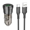 Купить АВТО ЗАРЯДНОЕ УСТРОЙСТВО BOROFONE BZ23 1USB QC18W+TYPE-C_1