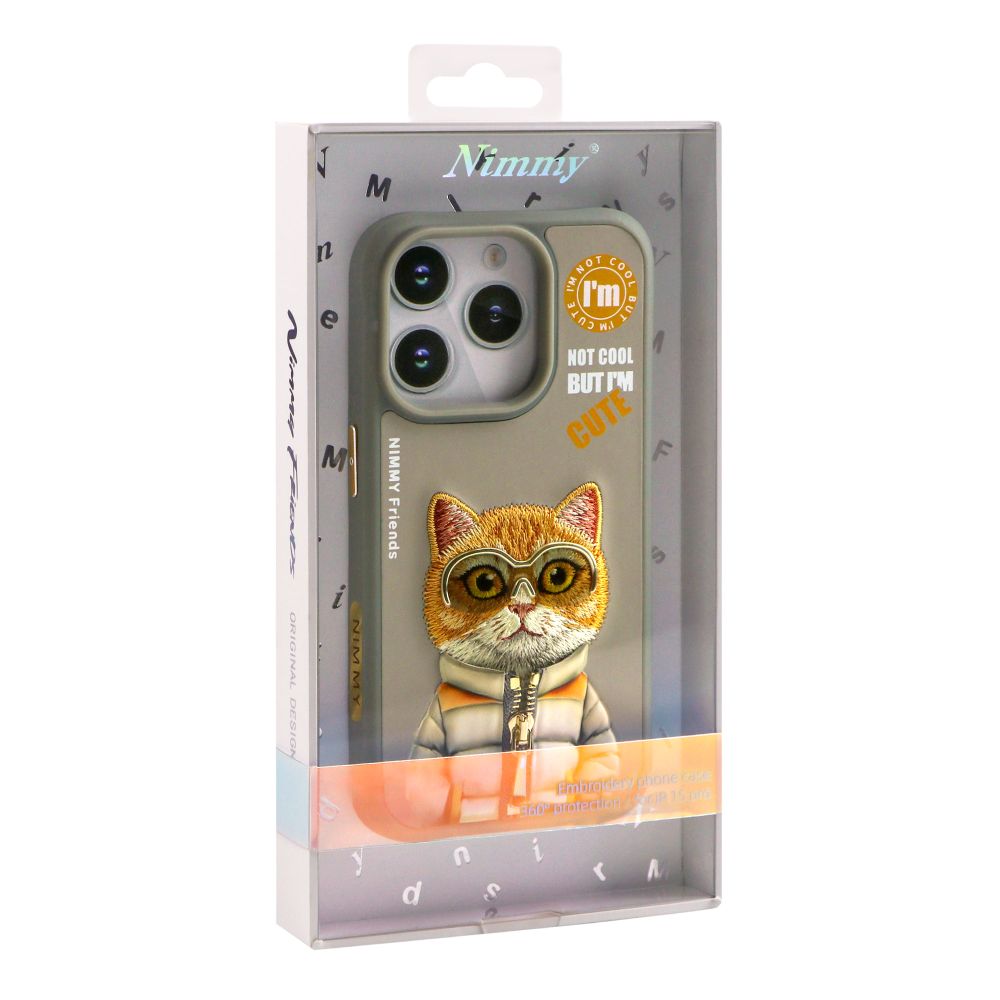 Купить ЧЕХОЛ TPU+PC NIMMY 3D WITH METAL BUTTONS ДЛЯ IPHONE 15 PRO_5