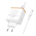 Купить СЕТЕВОЕ ЗАРЯДНОЕ УСТРОЙСТВО BOROFONE BAS34A 2TYPE-C/1USB PD/QC 65W TYPE-C TO TYPE-C_5