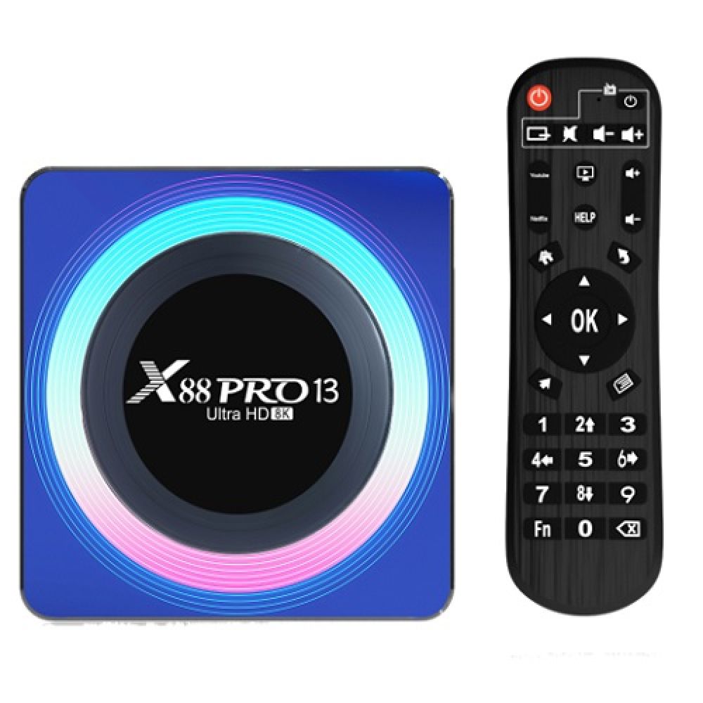 Купить ТВ ПРИСТАВКА X88 PRO RK3528 4/32 13 8K МЯТАЯ УПАКОВКА_1
