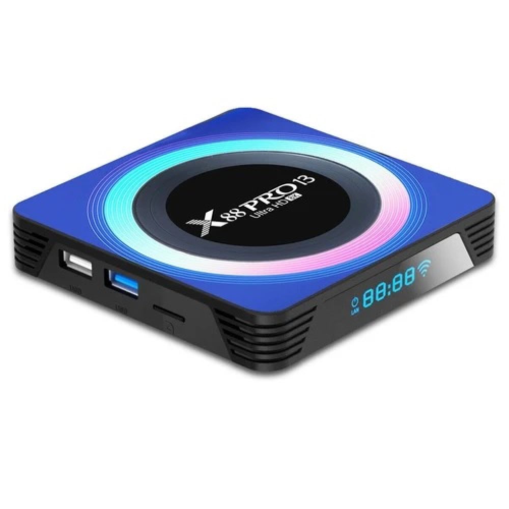 Купить ТВ ПРИСТАВКА X88 PRO RK3528 4/32 13 8K МЯТАЯ УПАКОВКА_2