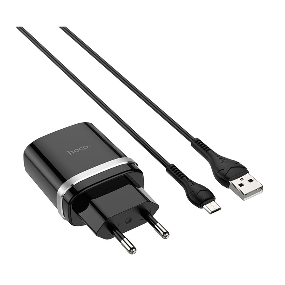 Купить СЕТЕВОЕ ЗАРЯДНОЕ УСТРОЙСТВО HOCO C12Q QC 3.0 18W MICRO_3