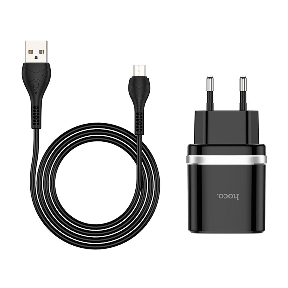 Купить СЕТЕВОЕ ЗАРЯДНОЕ УСТРОЙСТВО HOCO C12Q QC 3.0 18W MICRO_6