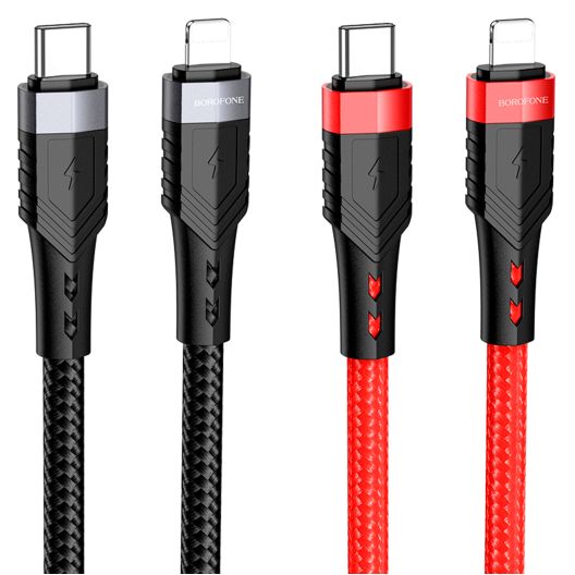 Купить USB BOROFONE BU35 PD TYPE-C TO LIGHTNING 1,2M