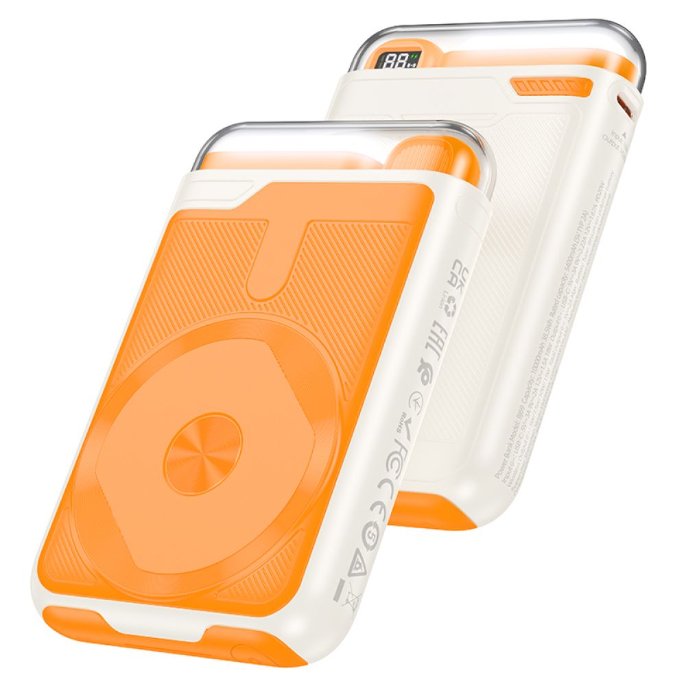Купить POWER BANK BOROFONE BJ69 SKILLFUL PD20W MAGNETIC, NIGHT LIGHT 10000MAH_3