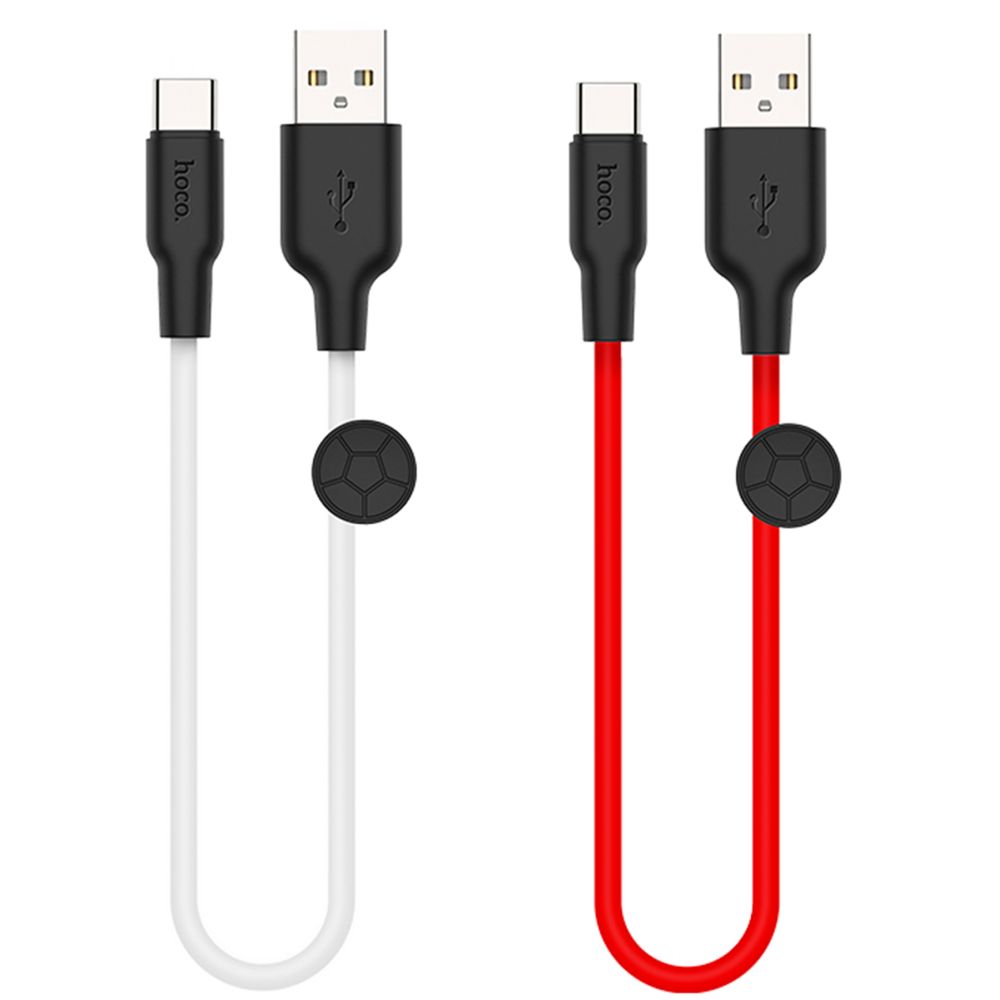 Купить USB HOCO X21 PLUS SILICONE TYPE-C 0.25M