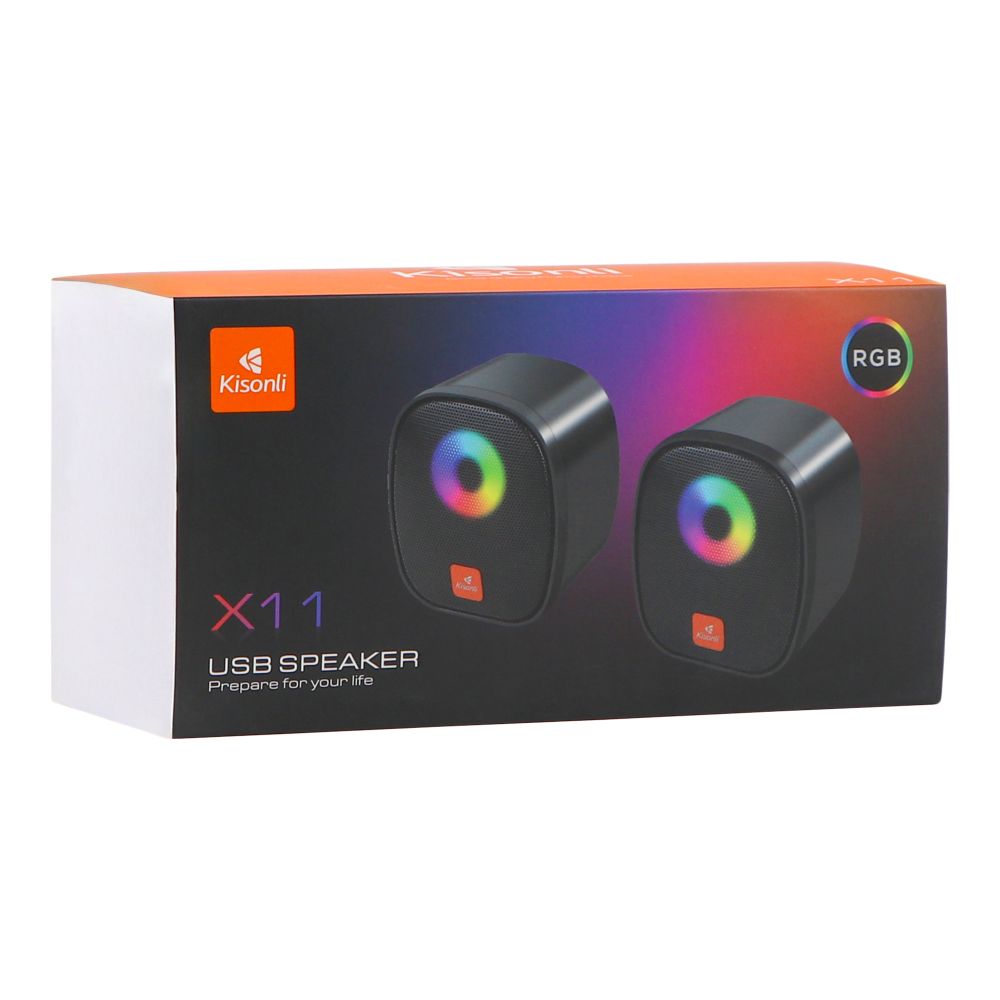 Купить КОМПЬЮТЕРНЫЕ КОЛОНКИ KISONLI X11 RGB_4