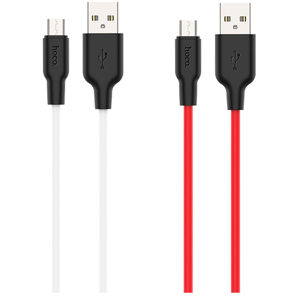 Купить USB HOCO X21 PLUS SILICONE MICRO