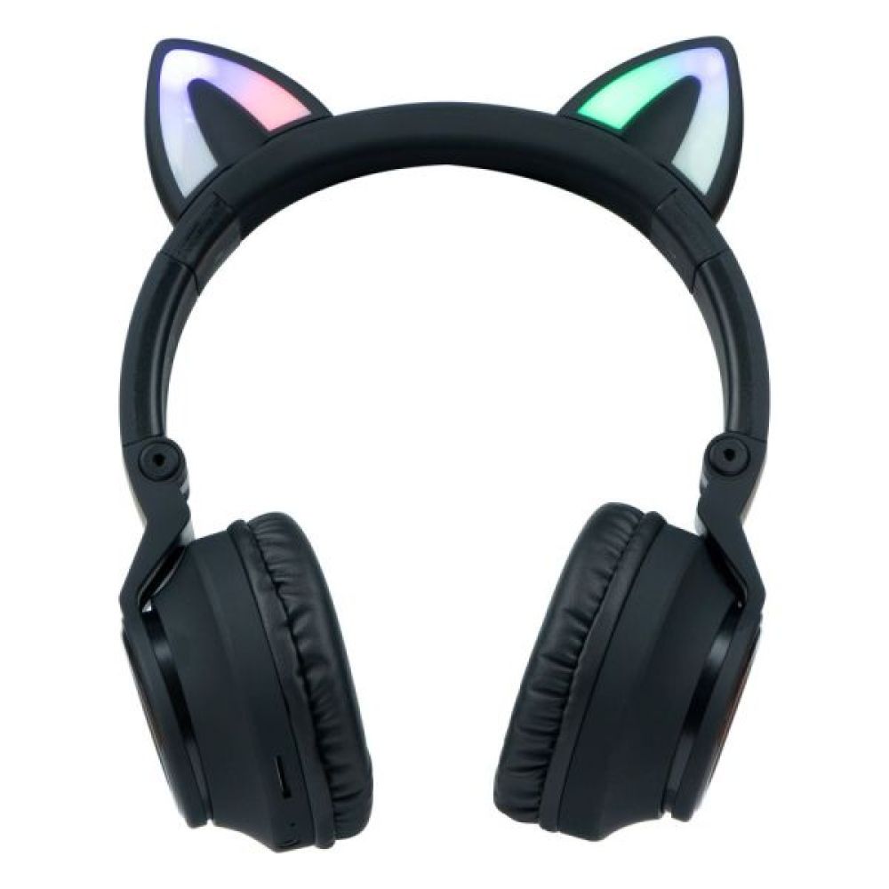 Купить БЛЮТУЗ СТЕРЕО ГАРНИТУРА BOROFONE BO18 CAT EAR МЯТАЯ УПАКОВКА_1