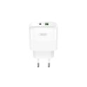 Купить СЕТЕВОЕ ЗАРЯДНОЕ УСТРОЙСТВО XO L137 1USB-C/1USB PD/QC 20W_1