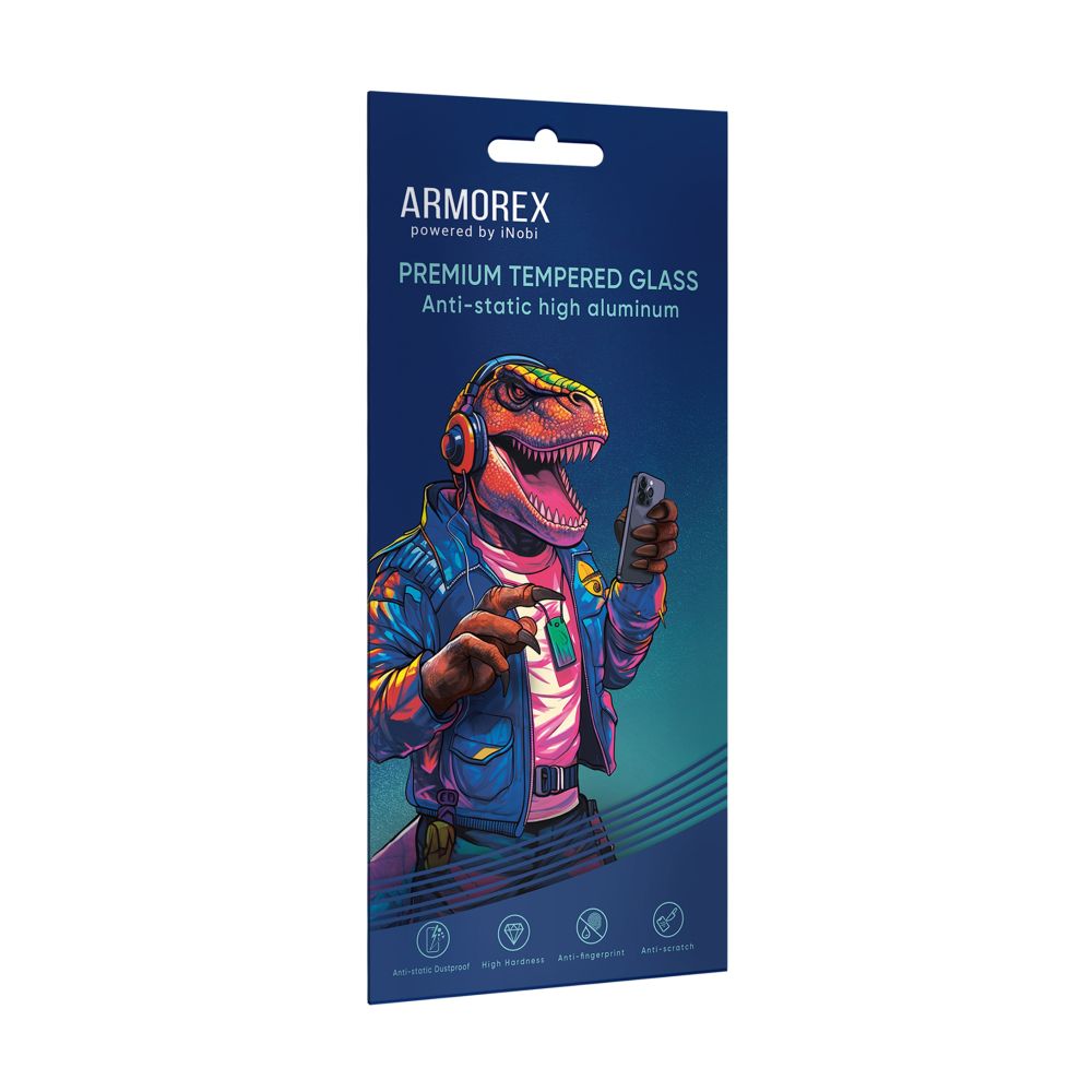 Купить ЗАЩИТНОЕ СТЕКЛО ARMOREX SE 5D HI-ALUMIN ANTISTATIC ДЛЯ IPHONE 15 PRO