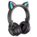 Купить БЛЮТУЗ СТЕРЕО ГАРНИТУРА BOROFONE BO18 CAT EAR МЯТАЯ УПАКОВКА_2