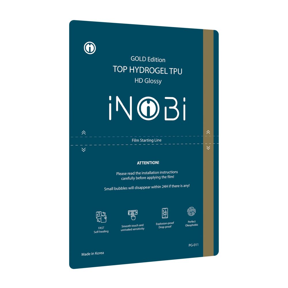 Купить ПОШТУЧНО ГИДРОГЕЛЬ ПЛЁНКА INOBI GOLD PG-011 KOREAN / (ГЛЯНЦЕВАЯ)