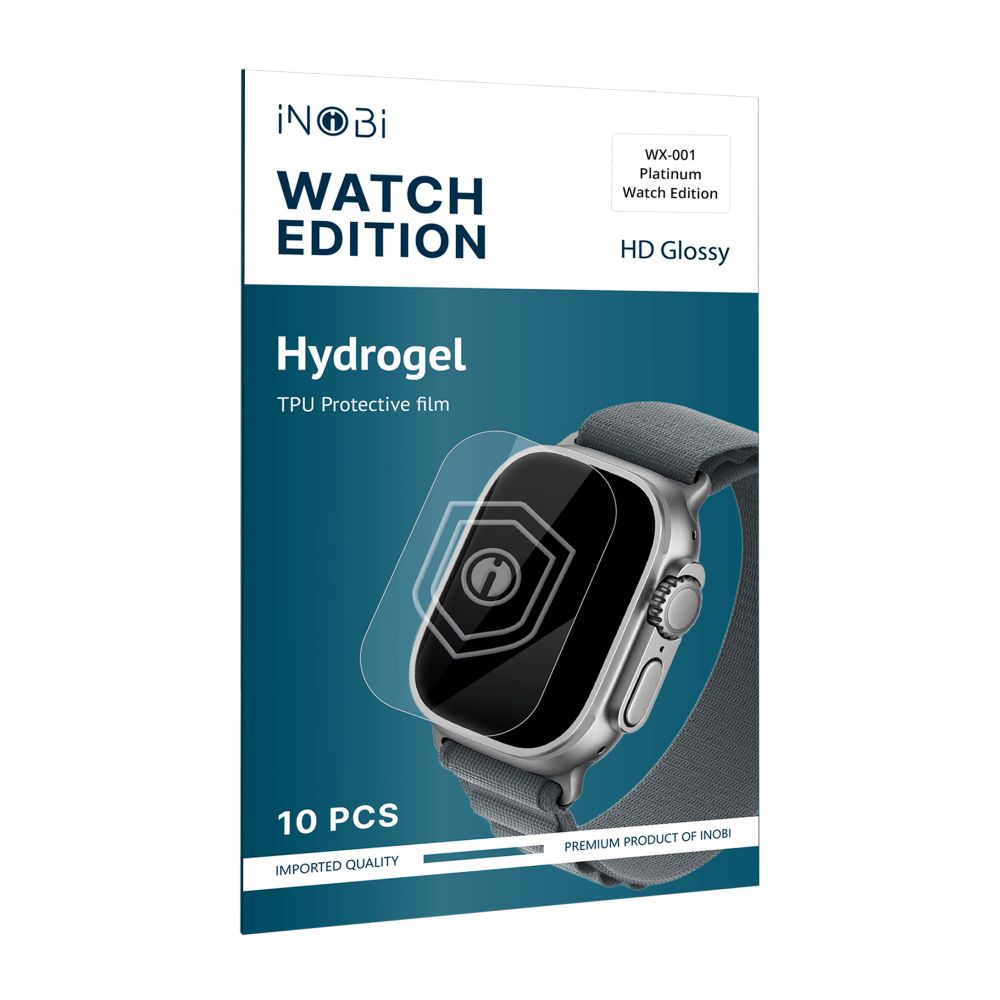 Купить ГИДРОГЕЛЬ ПЛЁНКА INOBI PLATINUM WX-001 JAPANESE (WATCH EDITION) / 10 ШТУК (ГЛЯНЦЕВАЯ)