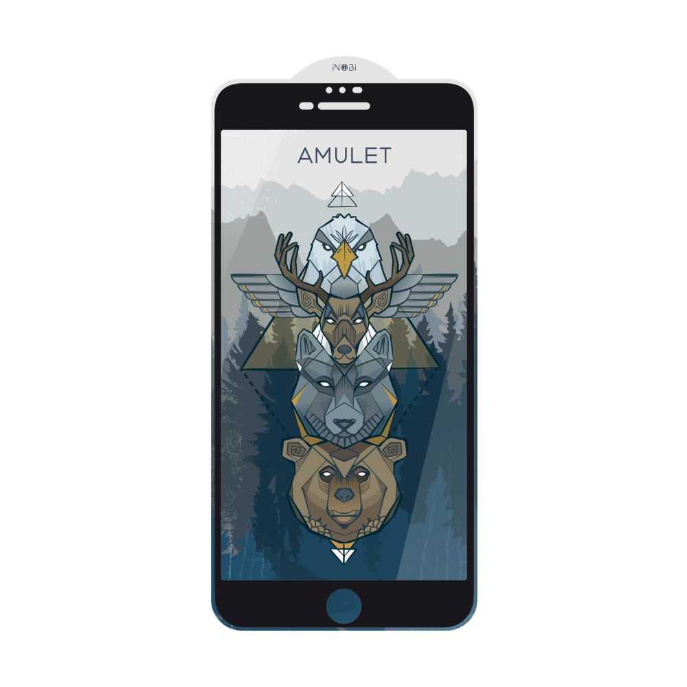 Купить ЗАЩИТНОЕ СТЕКЛО AMULET 2.5D HD ANTISTATIC FOR IPHONE 7 PLUS/8 PLUS_1