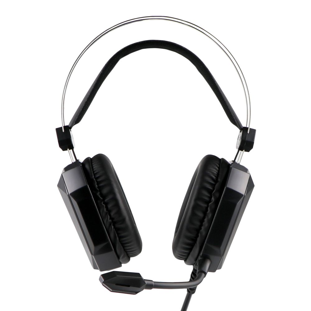 Купить ИГРОВЫЕ НАУШНИКИ XO-GE-07 STATIC RGB LONG MIC USB+DUAL 3.5MM_1