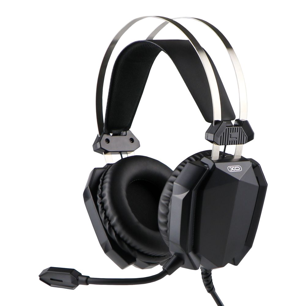 Купить ИГРОВЫЕ НАУШНИКИ XO-GE-07 STATIC RGB LONG MIC USB+DUAL 3.5MM