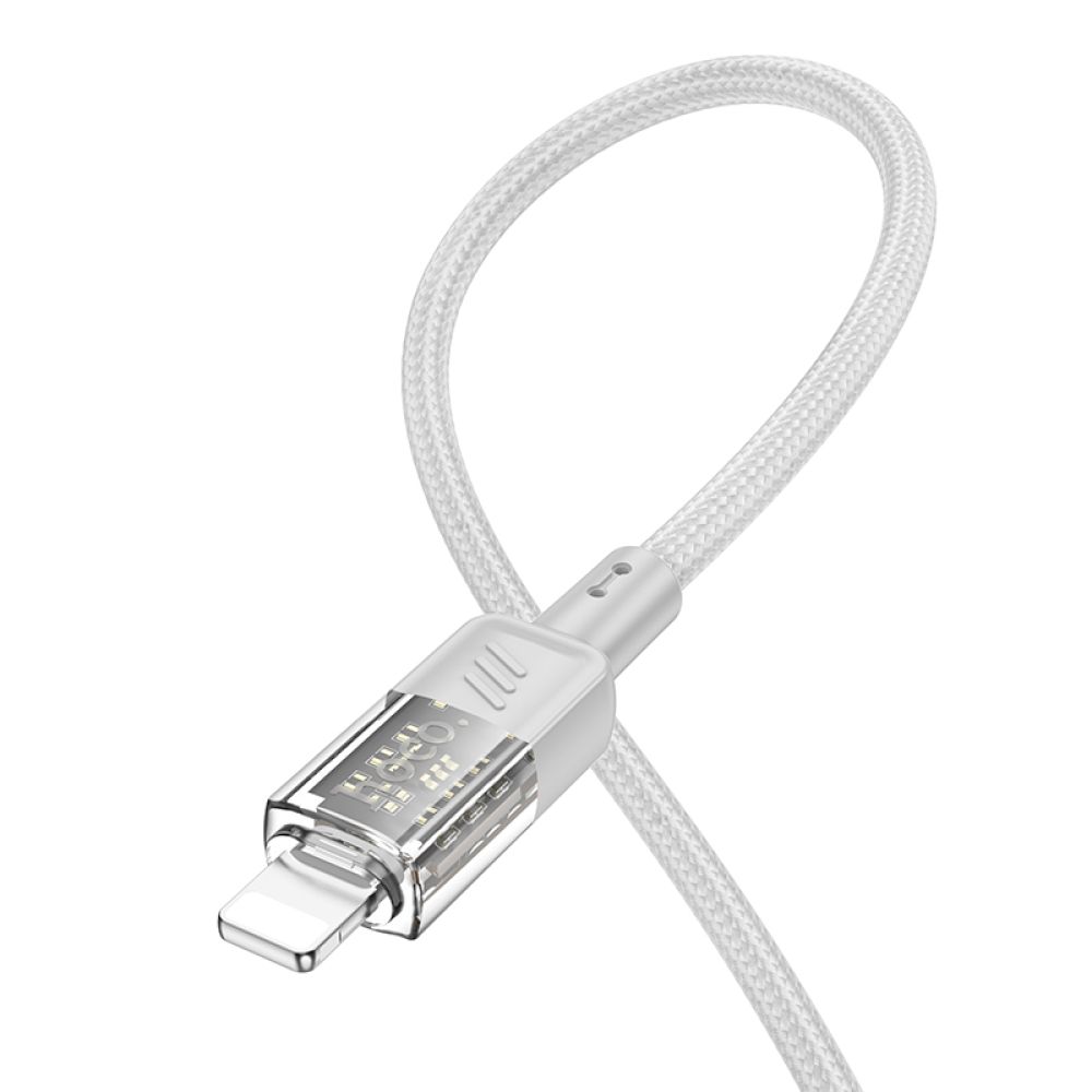 Купить USB HOCO U129 PD27W TYPE-C TO LIGHTNING 1.2M_7