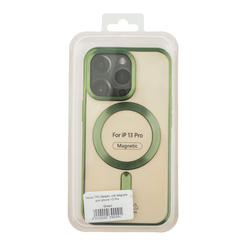 Купить ЧЕХОЛ TPU METALLIC WITH MAGSAFE ДЛЯ IPHONE 13 PRO_1